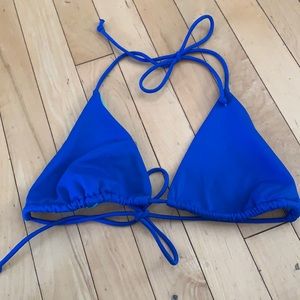 Size large Victoria’s Secret triangle swim top